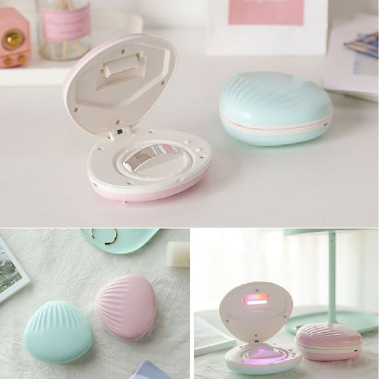 Colorful Rainbow Projection Lamp LED Night Light Shell Light Novelty Rechargeable Night Light for Children Kids Gift Light